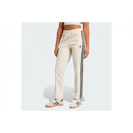 Adidas Originals Snake Firebird Γυναικείο Παντελόνι Φόρμας Μπεζ