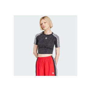 Adidas Originals Snakeskin Baby Crop Top Κοντομάνικο Γυναικείο (JI8408)