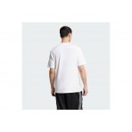Adidas Originals Trefoil Essentials Ανδρικό Κοντομάνικο T-Shirt Λευκό