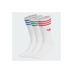 Adidas Originals Solid Crew Kάλτσες Ψηλές 3 Ζευγάρια (JJ1984)