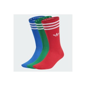 Adidas Originals Solid Crew Kάλτσες Ψηλές 3 Ζευγάρια (JJ1985)