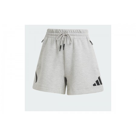 Adidas Performance Z.N.E. Γυναικείο Αθλητικό Σορτς Γκρι, Μαύρο