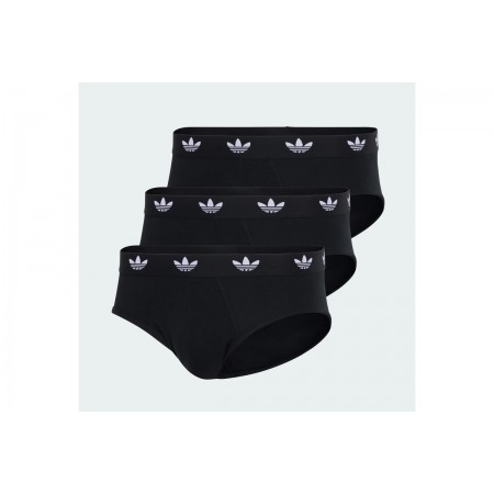 Adidas Originals Brief Εσώρουχο Σλιπ 3-Τεμάχια 