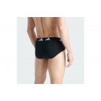 Adidas Performance Active Flex Cotton Ανδρικά Εσώρουχα Σλιπ 3 Τεμάχια