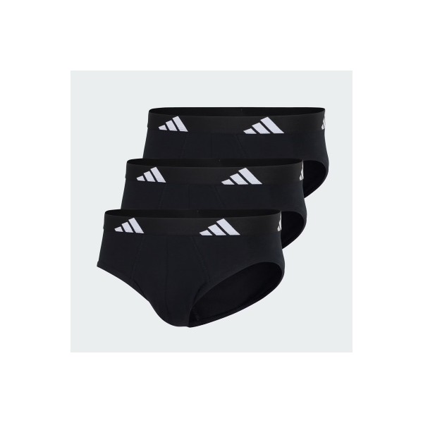Adidas Performance Active Flex Cotton Εσώρουχο Σλιπ 3- Τεμάχια (JK3936)