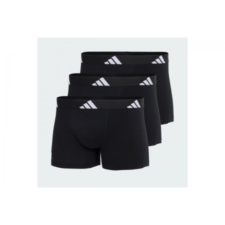 Adidas Performance Active Flex Cotton Εσώρουχο Boxer 3-Τεμάχια 
