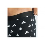 Adidas Performance Active Flex Cotton Ανδρικά Boxer Εσώρουχα Μαύρα, Ρουά 3 Τεμάχια