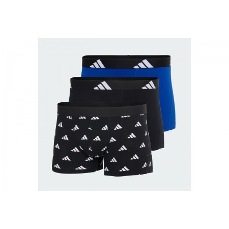 Adidas Performance Active Flex Cotton Εσώρουχο Boxer 3-Τεμάχια 