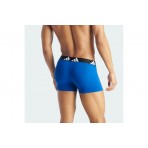 Adidas Performance Ανδρικά Εσώρουχα Μπόξερ Μαύρα, Μπλε 3 Τεμάχια