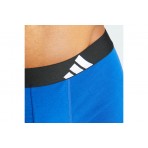 Adidas Performance Ανδρικά Εσώρουχα Μπόξερ Μαύρα, Μπλε 3 Τεμάχια