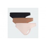 Adidas Active Ultimate Stretch Γυναικείο Εσώρουχο String 3-Τεμάχια