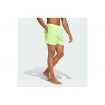 Adidas Performance Solid CLX Short Ανδρικό Μαγιό Σορτς Λαχανί
