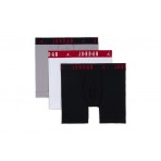 Jordan Flight Cotton Εσώρουχο Boxer Ανδρικό 3-Τεμάχια (JM0622 F66)