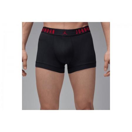 Jordan Flight Cotton Stretch Εσώρουχο Boxer Ανδρικό 3-Τεμάχια 