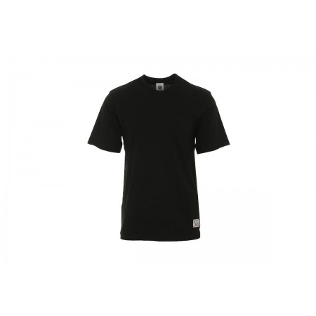 Franklin And Marshall 99 Label Basics Ανδρικό Κοντομάνικο T-Shirt Μαύρο