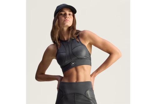 Adidas Performance By Stella Mccartney Micro Dot Crop Top Γυναικείο (JM6089)