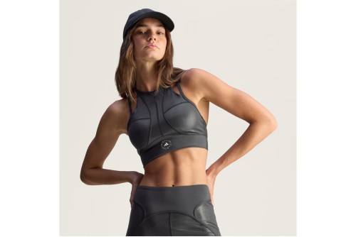 Adidas Performance By Stella Mccartney Micro Dot Crop Top Γυναικείο (JM6089)