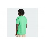 Adidas Originals Trefoil Essentials Ανδρικό Κοντομάνικο T-Shirt Λαχανί