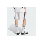 Adidas Originals Adicolor Teamgeist Ανδρική Αθλητική Βερμούδα Λευκή