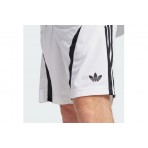 Adidas Originals Adicolor Teamgeist Ανδρική Αθλητική Βερμούδα Λευκή