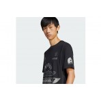 Adidas Originals Sponsors Ανδρικό Κοντομάνικο T-Shirt Μαύρο