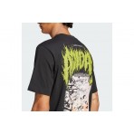 Adidas Originals Trefoil Series Fashion Elevated T-Shirt Μαύρο