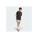 Adidas Originals Trefoil Series Fashion Elevated T-Shirt Μαύρο