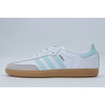 Adidas Originals Samba OG Sneakers Λευκά, Γκρι, Τυρκουάζ, Καφέ