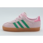 Adidas Originals Gazelle Comfort Closure Elastic Lace Βρεφικά Sneakers Ροζ, Πράσινα, Καφέ