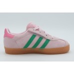 Adidas Originals Gazelle Comfort Closure Elastic Lace Βρεφικά Sneakers Ροζ, Πράσινα, Καφέ