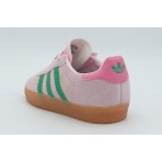 Adidas Originals Gazelle Comfort Closure Elastic Lace Βρεφικά Sneakers Ροζ, Πράσινα, Καφέ