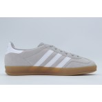 Adidas Originals Gazelle Indoor Unisex Sneakers Γκρι, Λευκά, Καφέ