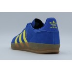 Adidas Originals Gazelle Indoor Unisex Sneakers Μπλε, Κίτρινα, Καφέ