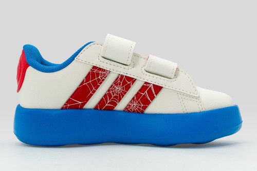 Adidas Performance X Marvel Spider-Man Grand Court Sneakers (JQ8072)