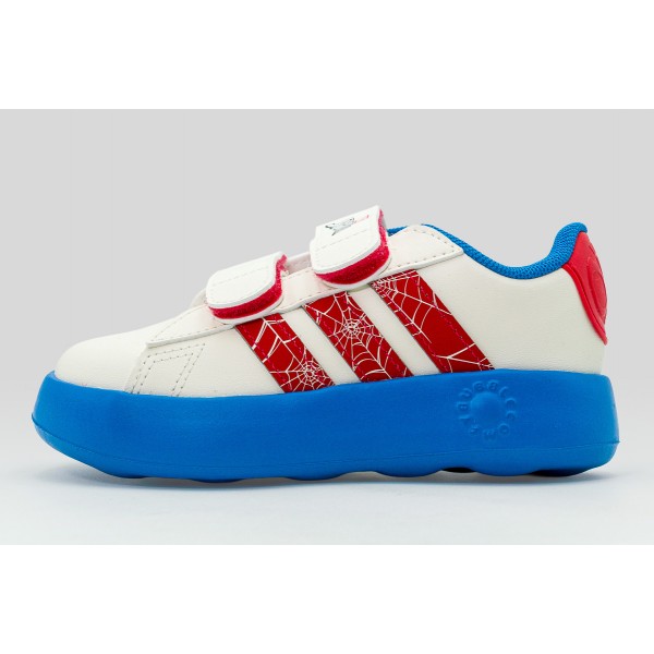 Adidas Performance X Marvel Spider-Man Grand Court Sneakers (JQ8072)