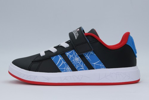 Adidas Performance Marvel Spider-Man Grand Court Sneakers (JQ8073)
