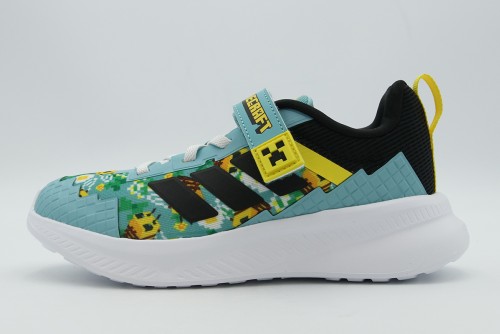 Adidas Performance Minecraft Fortarun 4.0 Sneakers (JR1947)