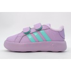 Adidas Disney Frozen Grand Court Βρεφικά Sneakers Λεβάντα, Τυρκουάζ