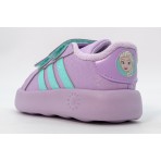 Adidas Disney Frozen Grand Court Βρεφικά Sneakers Λεβάντα, Τυρκουάζ