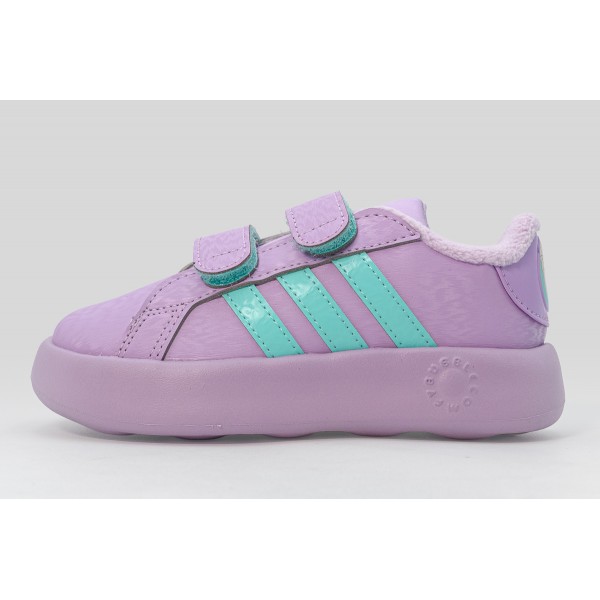 Adidas Performance Disney Frozen Grand Court Sneakers (JR5630)
