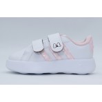 Adidas x Disney Minnie Mouse Grand Court Βρεφικά Sneakers Λευκά, Ροζ