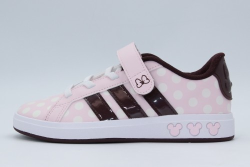 Adidas Performance X Disney Minnie Mouse Grand Court Sneakers (JR8133)