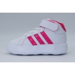 Adidas Performance Grand Court Mid I Βρεφικά Sneakers Λευκά, Φούξια
