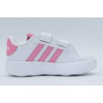 Adidas Performance Grand Court 2.0 Βρεφικά Sneakers Λευκά, Ροζ