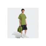 Adidas Originals Essentials Trefoil Ανδρική Αθλητική Βερμούδα Μαύρη