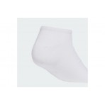 Adidas Originals Liner Κοντές Κάλτσες Λευκές 3 Ζευγάρια