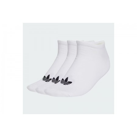 Adidas Originals Liner Κοντές Κάλτσες Λευκές 3 Ζευγάρια