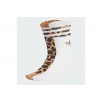 Adidas Originals Leopard Kάλτσες Ψηλές 2 Ζευγάρια (JV7855)