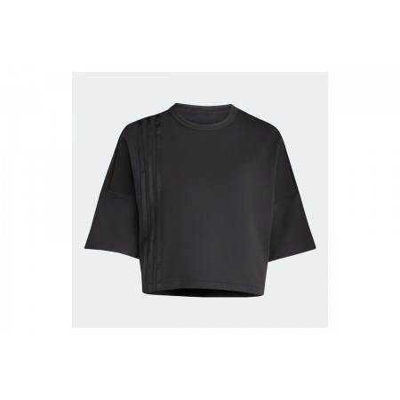Adidas Originals Off Placed 3-Stripes T-Shirt Γυναικείο 