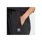 Adidas Originals Essentials Fleece Γυναικείο Παντελόνι Φόρμας Μαύρο